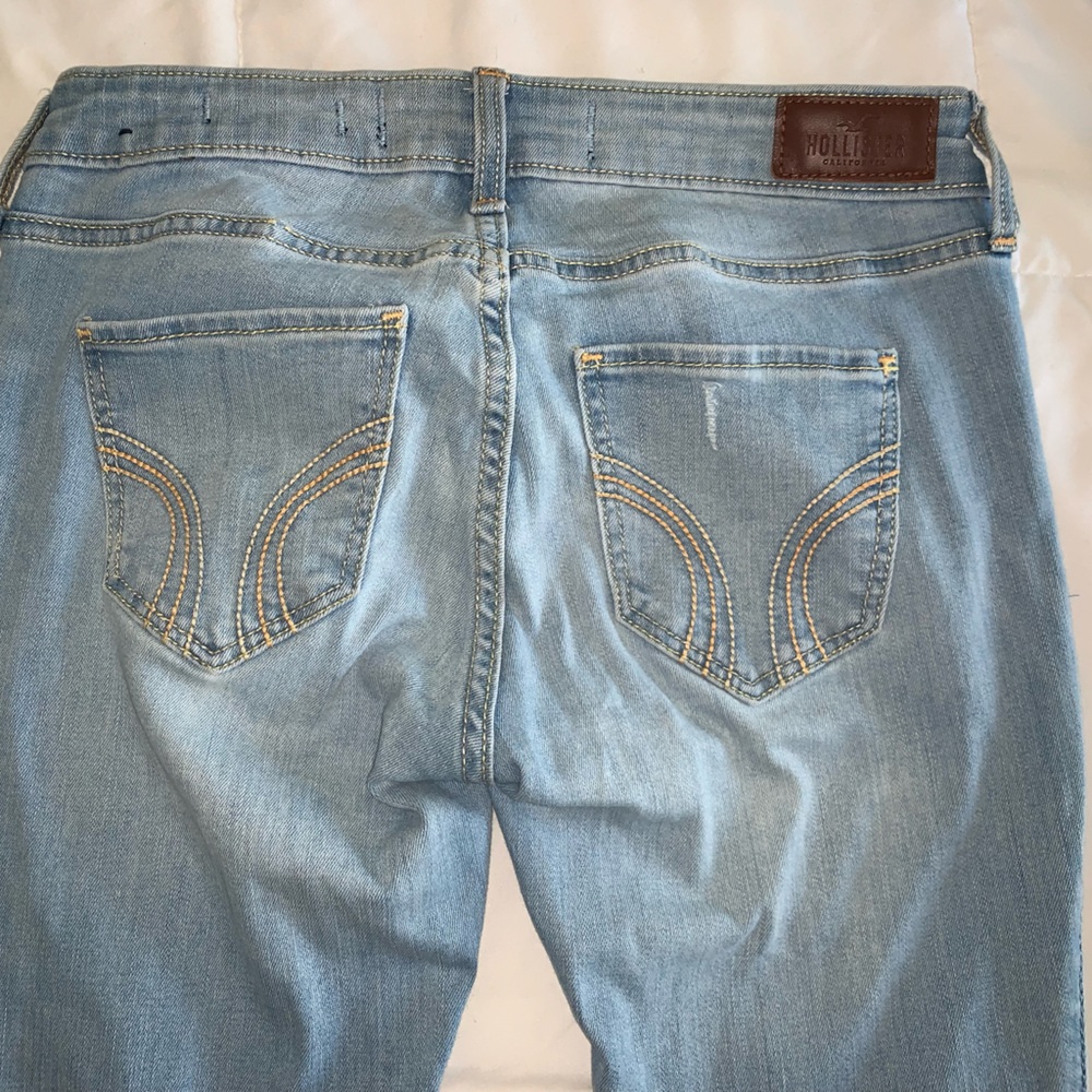 Hollister jeans.